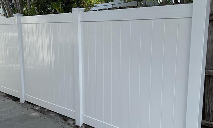 PVC Fencing White